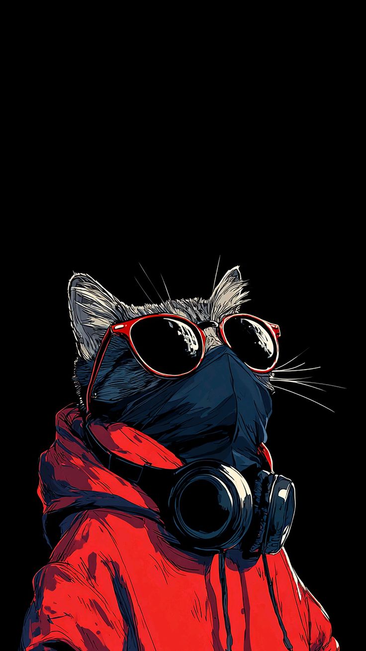 والپیپر minimal - cool animals با کیفیت فری والز